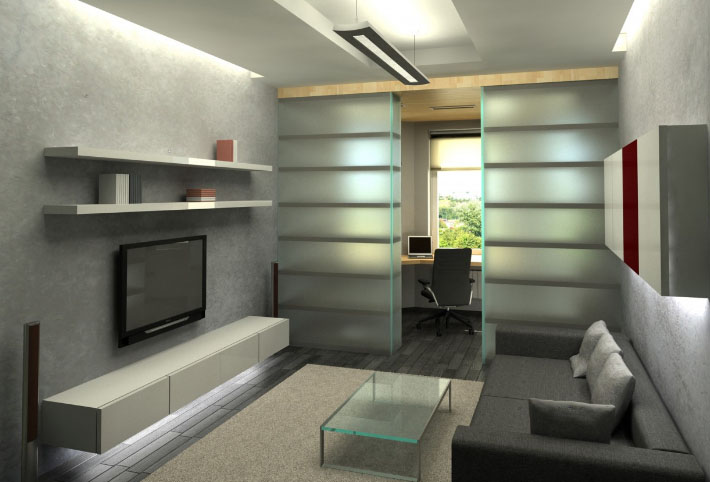 original room lighting