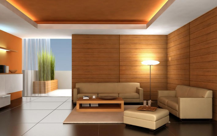 стелю персикового кольору