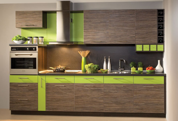 проект кухонного гарнитура с техникой