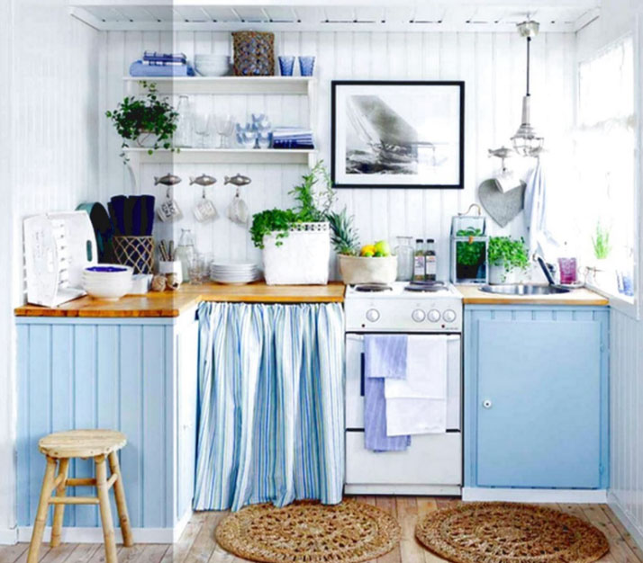 светлая кухня