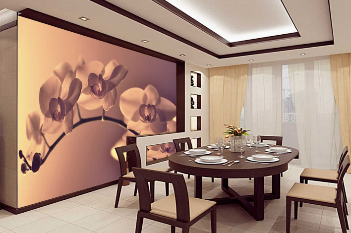 oshxonada rangi ostida rasmi