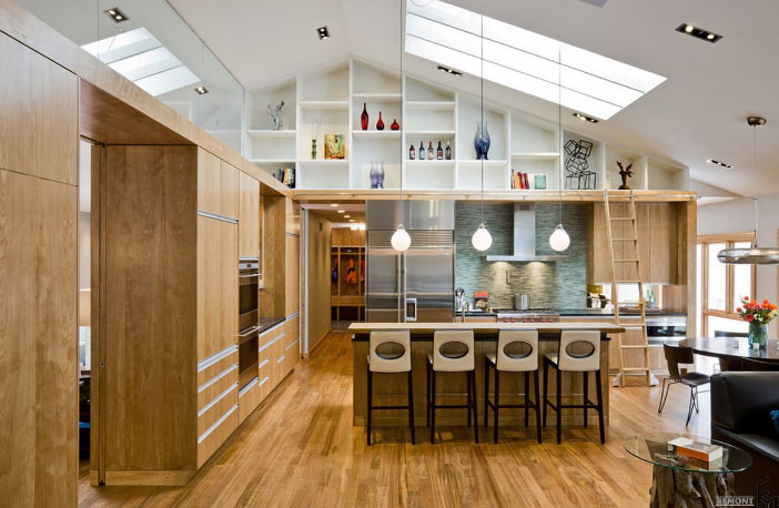 Стильна вбудована кухня