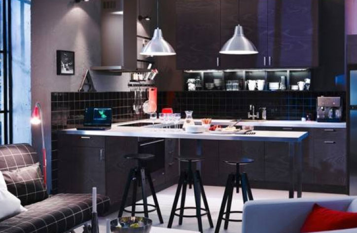 beautiful kitchen with an apron