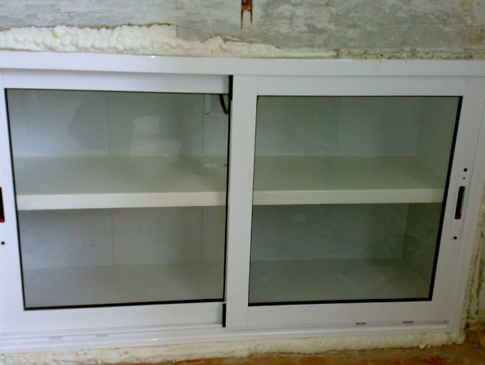 under the window niche