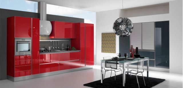 gatto-cucine-spa-red-kitchen-interior
