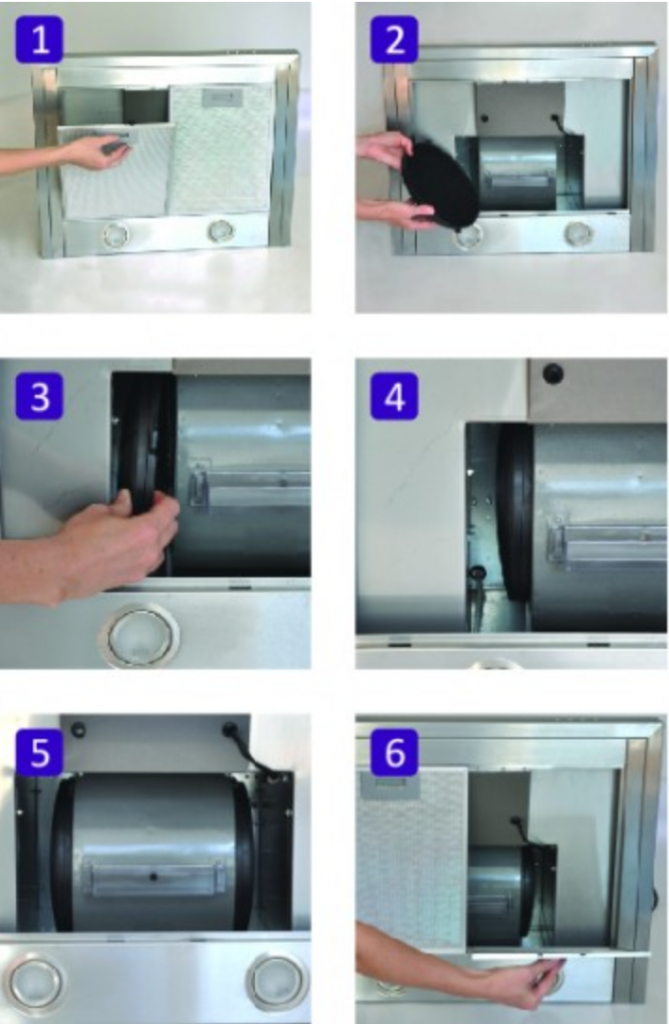 замена фильтра на кухне