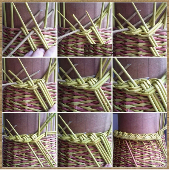 Мастер-класс по плетению из газетных трубочек: спиральное плетение и плетение верёвочкой